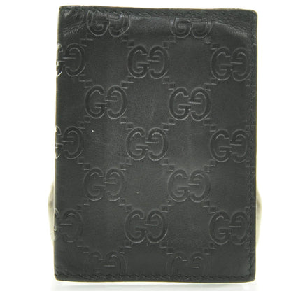 Gucci Guccissima Travel Case Wallet Black 1 of 8