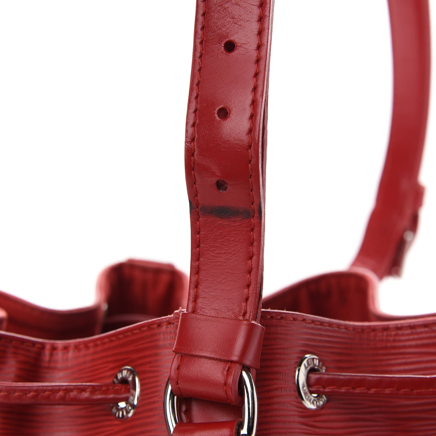 Louis Vuitton Epi Noe Castillan Red 12 of 17