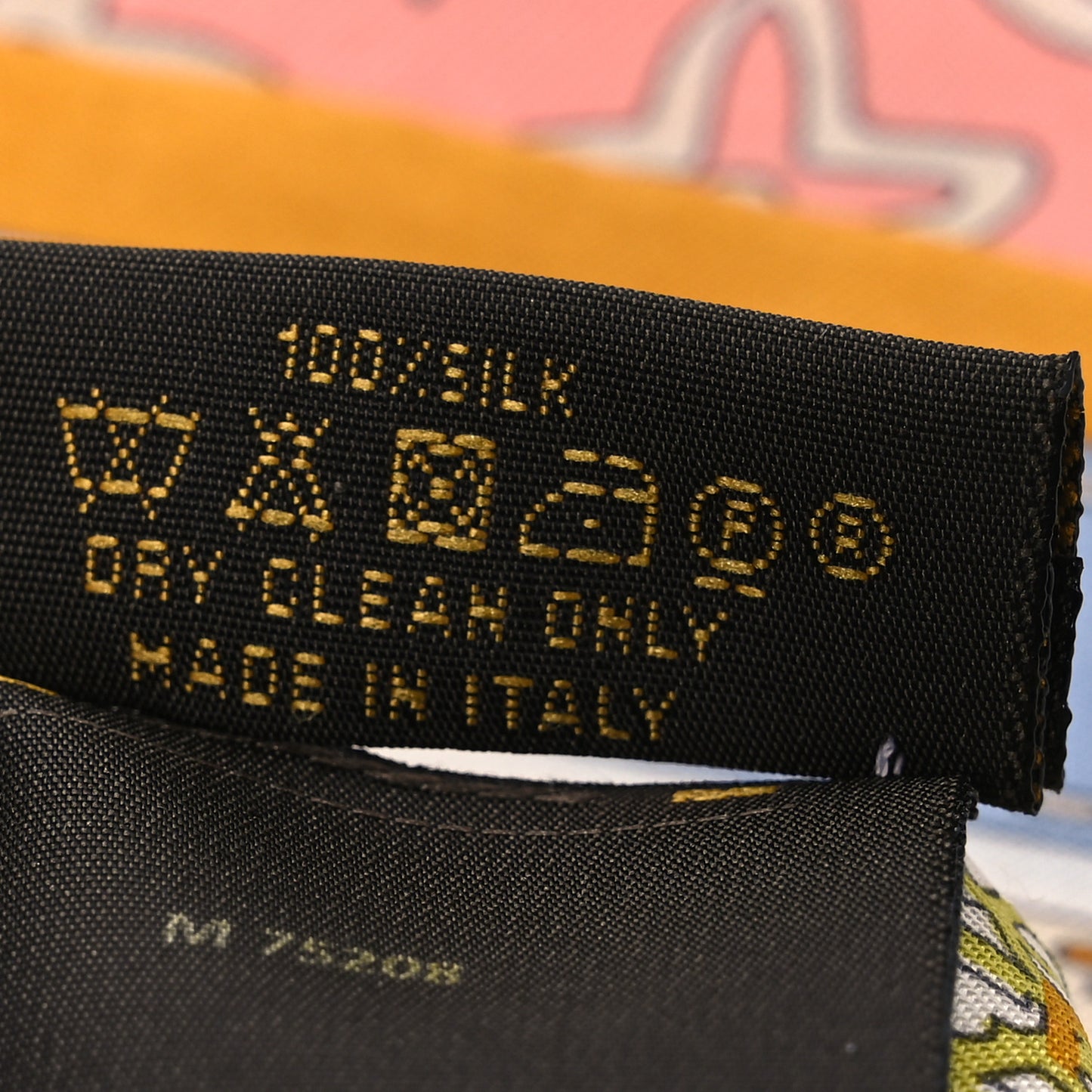 Silk Monogram Map Bandeau
