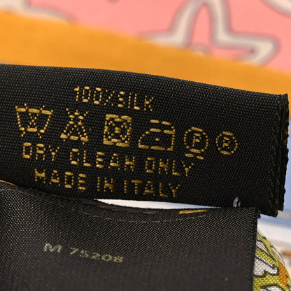 Louis Vuitton Silk Monogram Map Bandeau 4 of 4