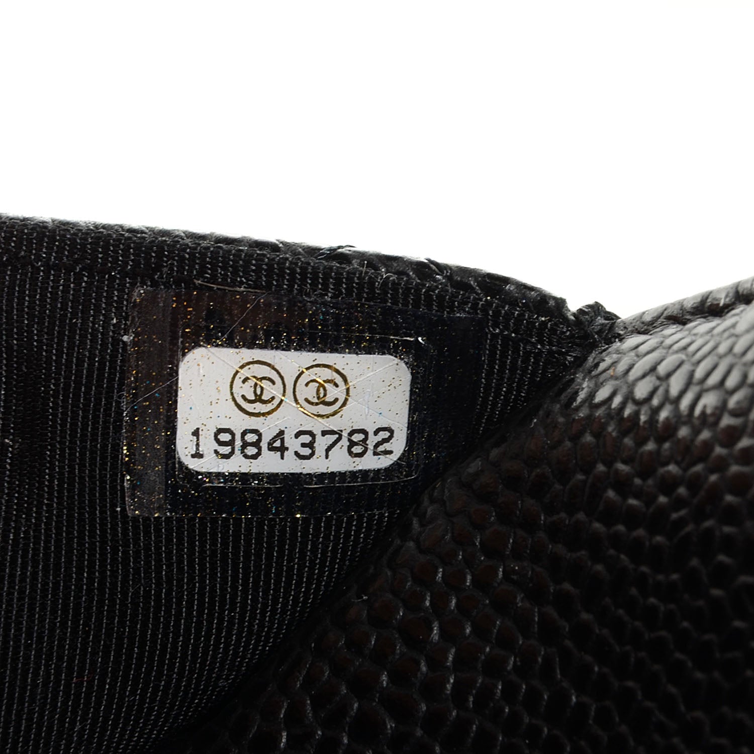 Chanel Caviar Quilted Wallet On Chain WOC Black 8 of 9