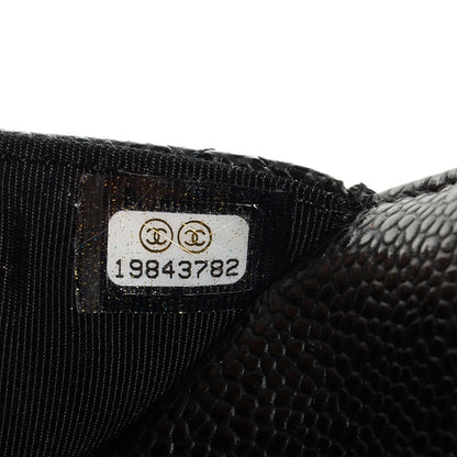Chanel Caviar Quilted Wallet On Chain WOC Black 8 of 9