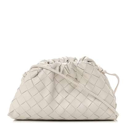 Bottega Veneta Nappa Intrecciato The Mini Pouch Chalk 1 of 12