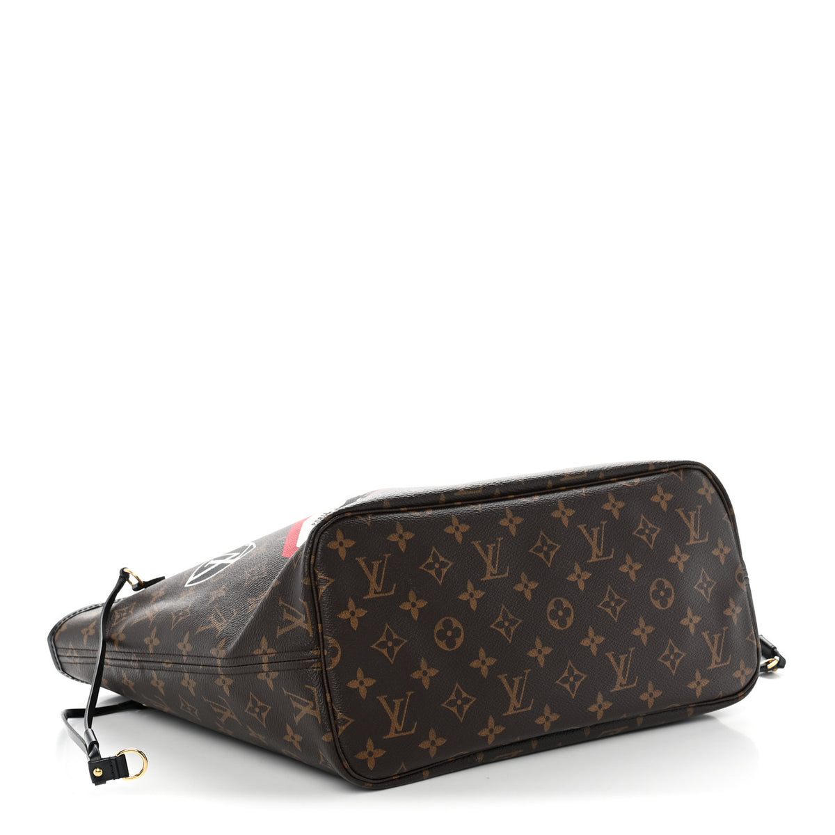 Louis Vuitton Monogram World Tour Neverfull MM 5 of 13