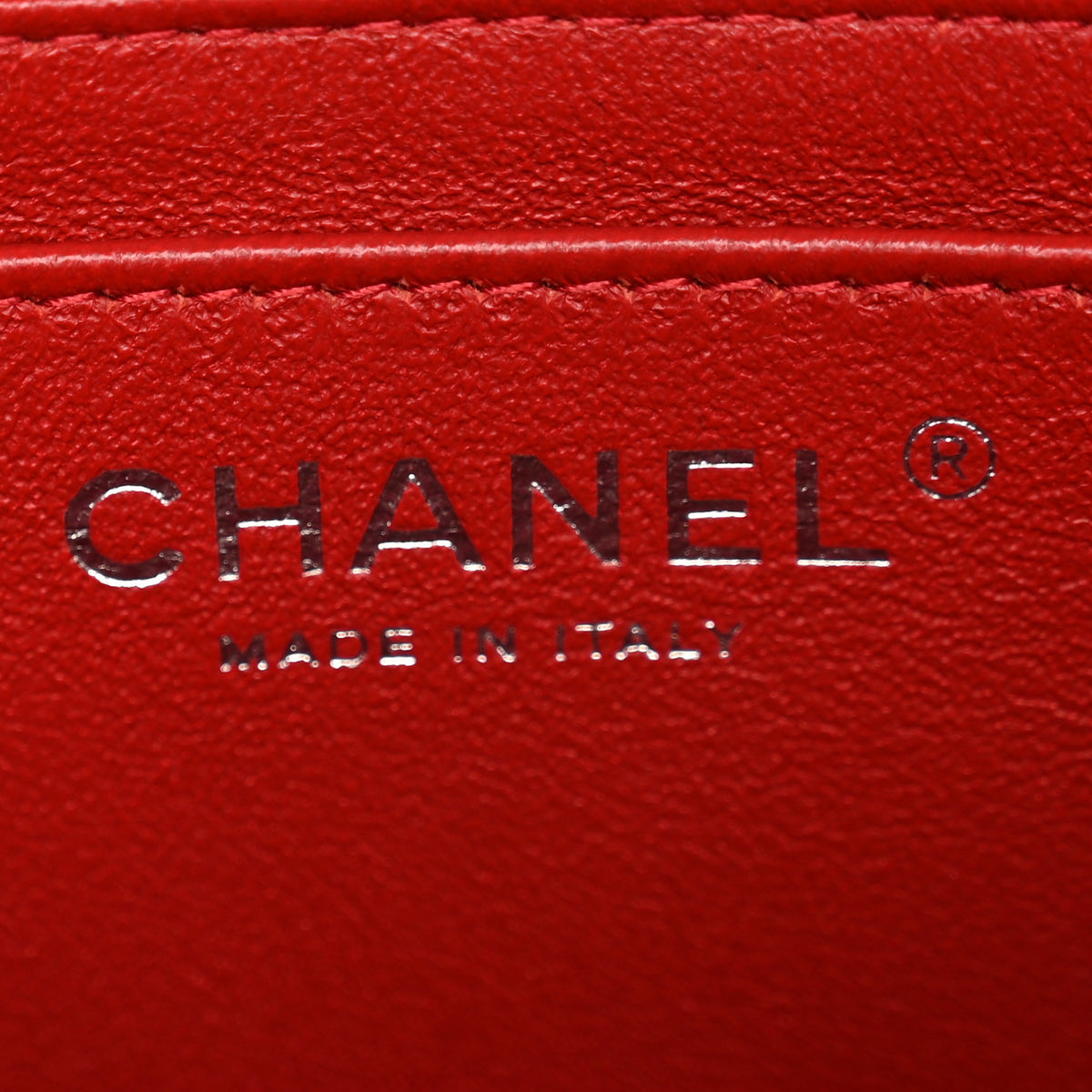 Chanel Caviar Quilted Mini Rectangular Flap Red 6 of 11