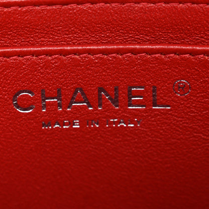 Chanel Caviar Quilted Mini Rectangular Flap Red 6 of 11