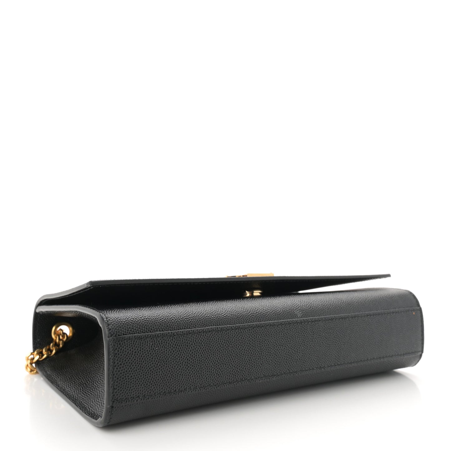 Grain De Poudre Medium Classic Monogram Kate Satchel Black
