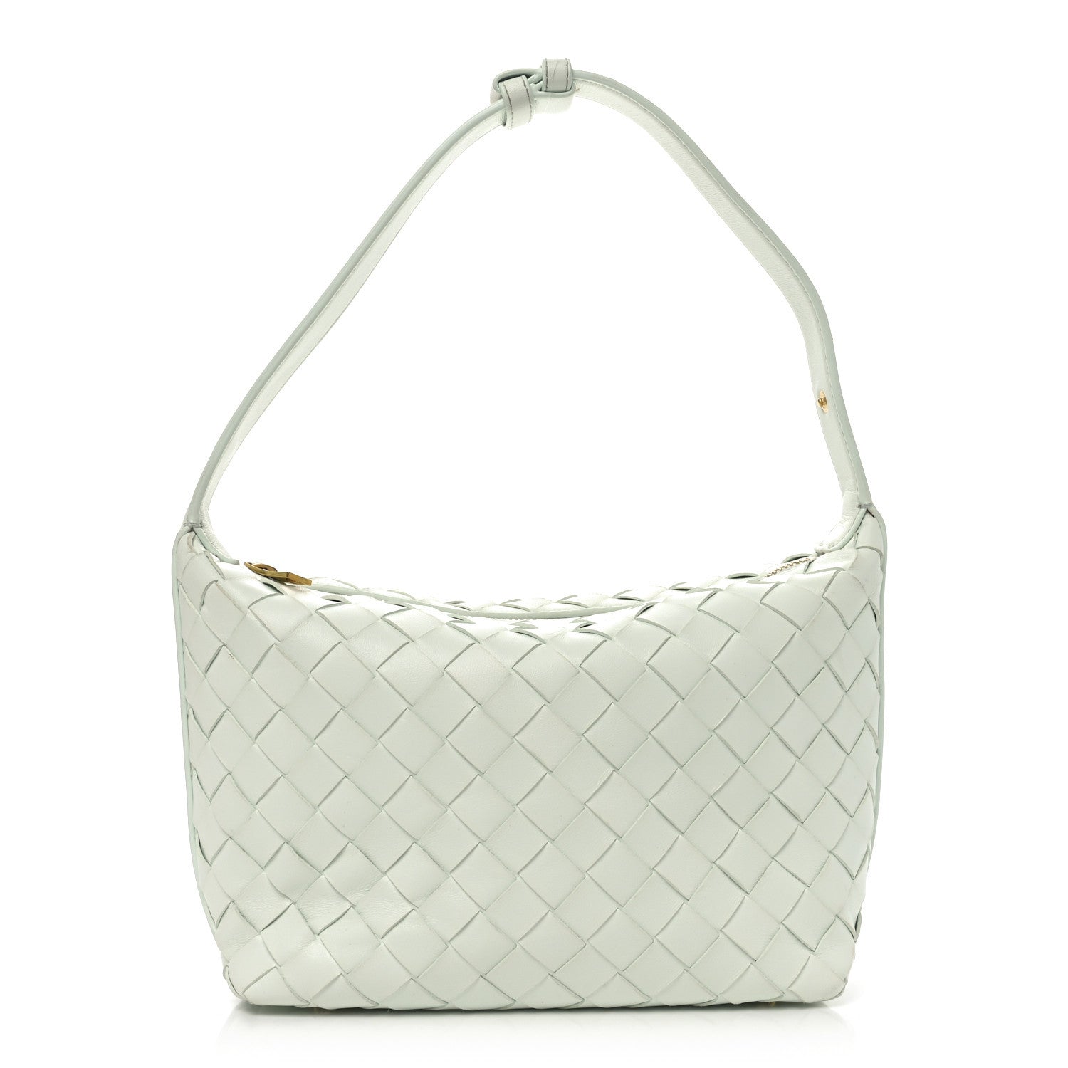 Bottega Veneta Calfskin Nappa Intrecciato Mini Wallace Glacier Muse 1 of 11