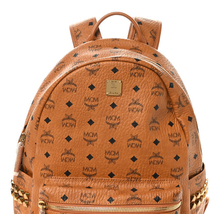 MCM Visetos Large Stark Backpack Cognac 7 of 9