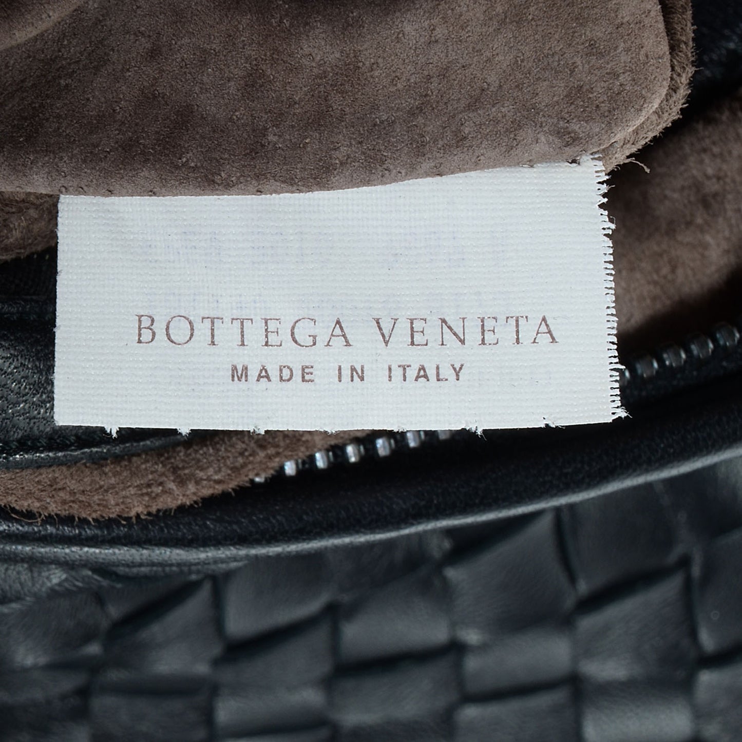 Nappa Intrecciato Maxi Veneta Hobo Nero Black