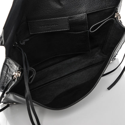 Balenciaga Veau Papier Sight Clutch Black 5 of 7