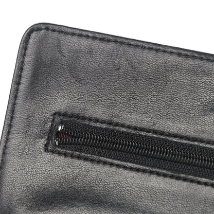 Chanel Lambskin Quilted Wallet On Chain WOC Black 10 of 14