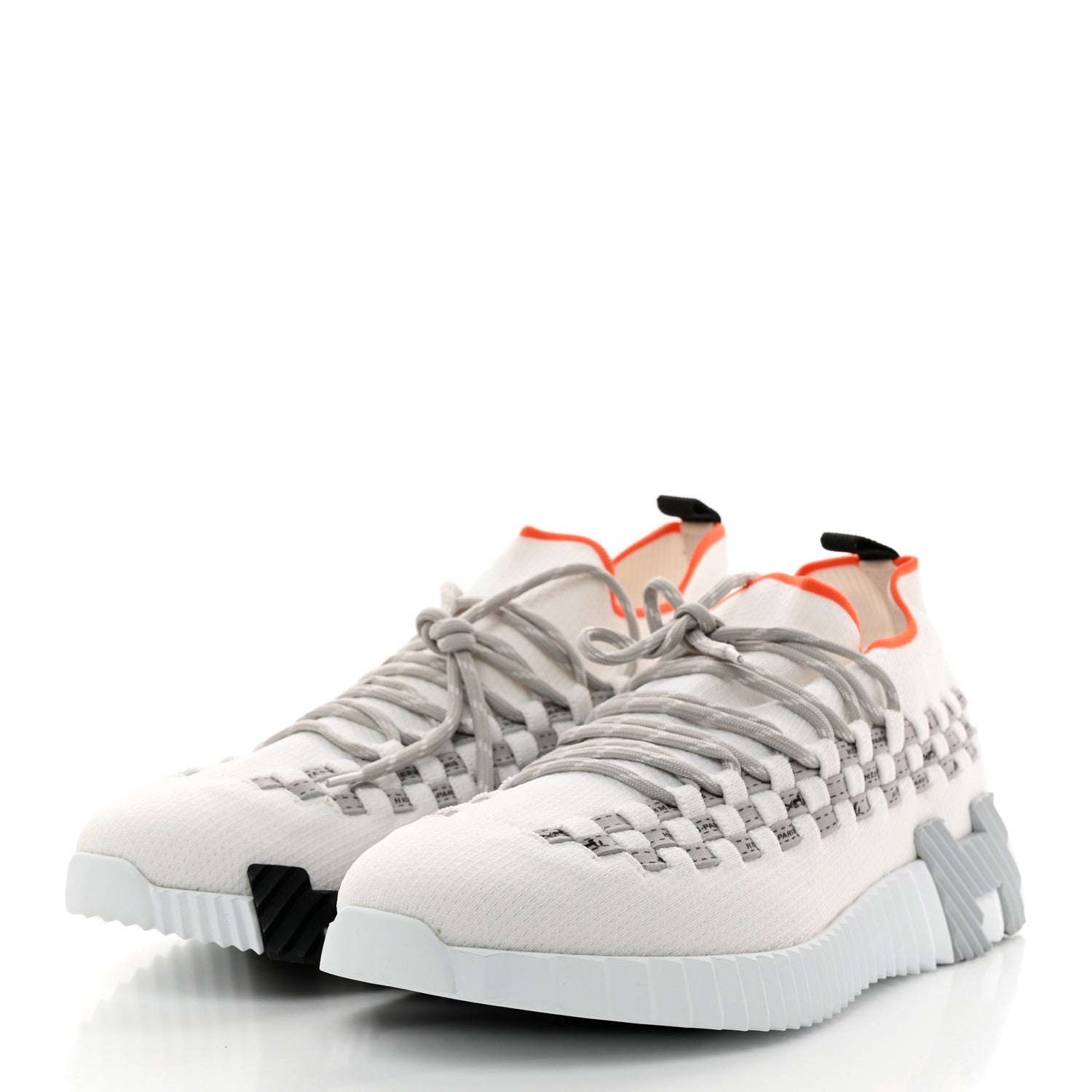 Hermes Flex Maille Bolduc Sneakers 41 White 3 of 11
