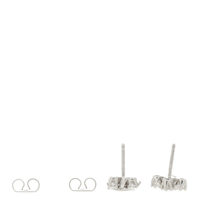 Tiffany Platinum Diamond Schlumberger Lynn Earrings 3 of 4