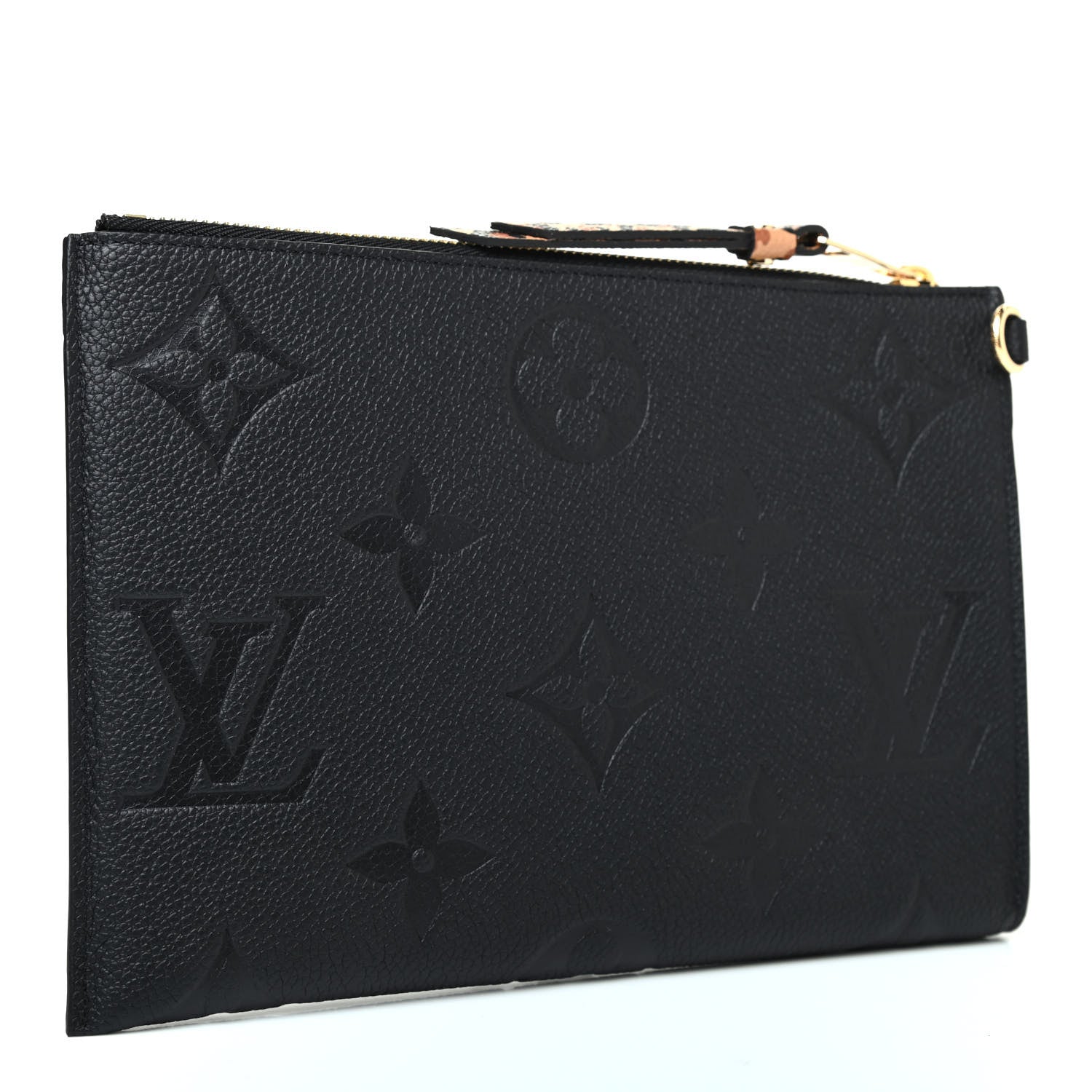 Louis Vuitton Empreinte Monogram Giant Wild at Heart Pochette Melanie MM Black 2 of 4