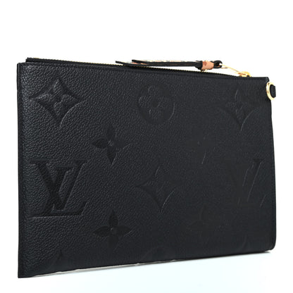 Louis Vuitton Empreinte Monogram Giant Wild at Heart Pochette Melanie MM Black 2 of 4