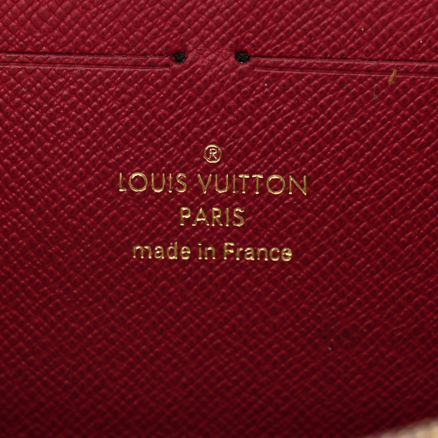 Monogram Clemence Wallet Fuchsia