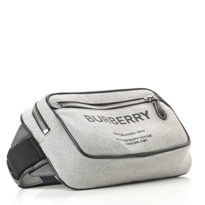 Burberry Canvas Horseferry Print Bum Bag Black 4 of 11