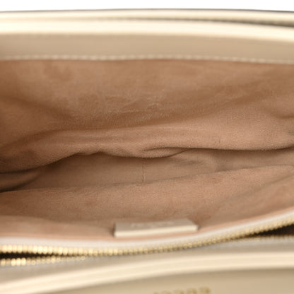 Gucci Azalea Calfskin Horsebit 1955 Shoulder Bag Mystic White 5 of 13