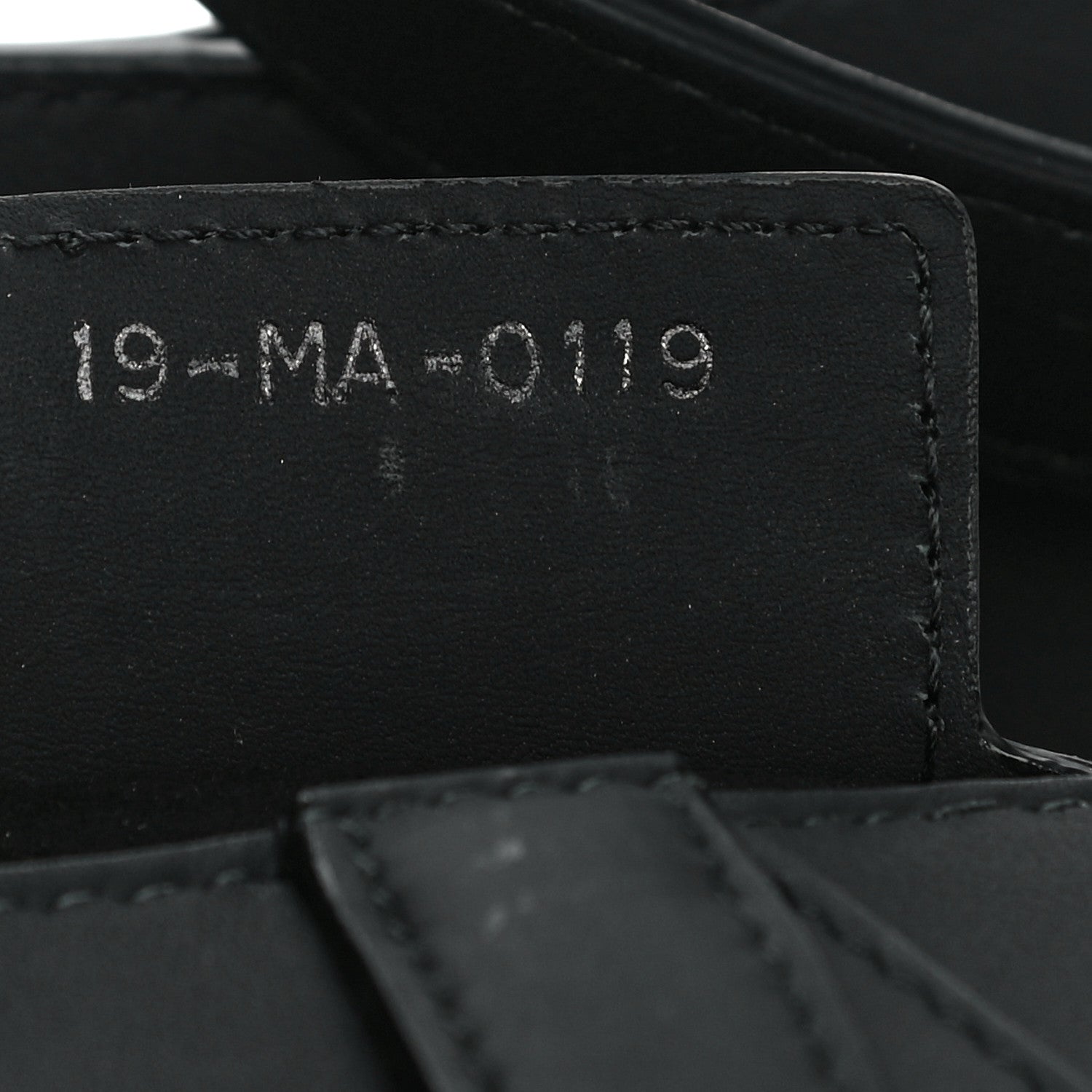 Christian Dior Ultra Matte Calfskin Saddle Bag Black 7 of 11