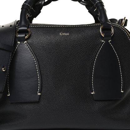 Chloe Calfskin Medium Daria Full Blue 9 of 13
