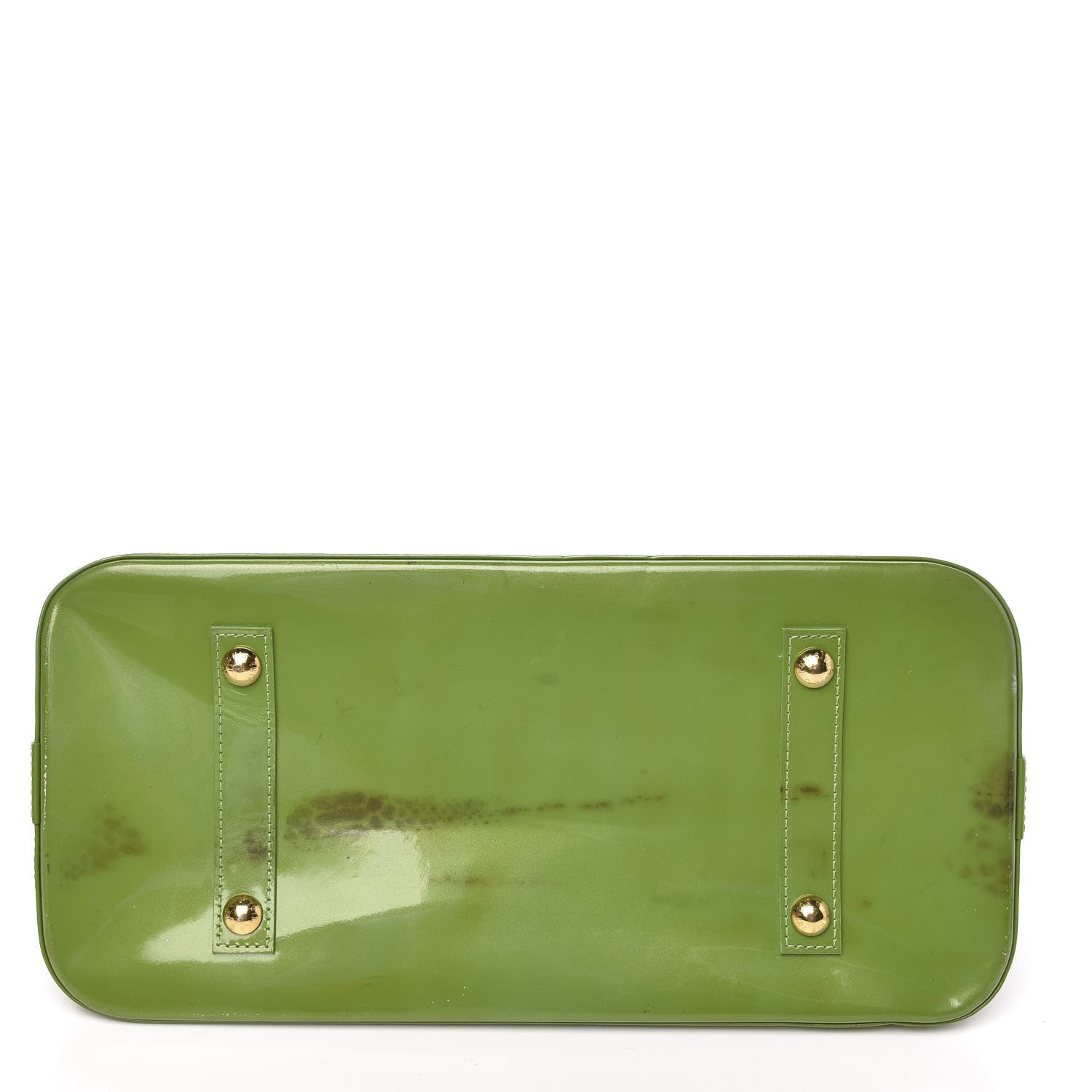 Louis Vuitton Vernis Alma GM Vert Tonic 11 of 15
