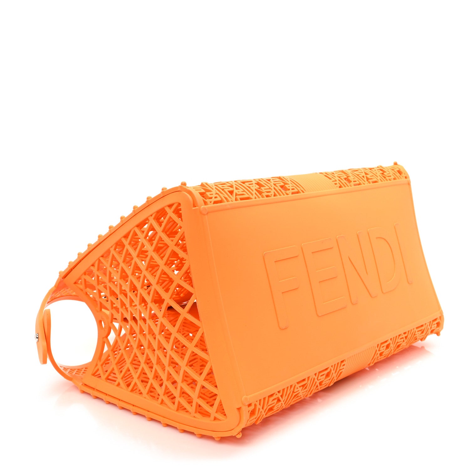 Fendi Recycled Plastic Forty8 Basket Orange 1659779 – FASHIONPHILE