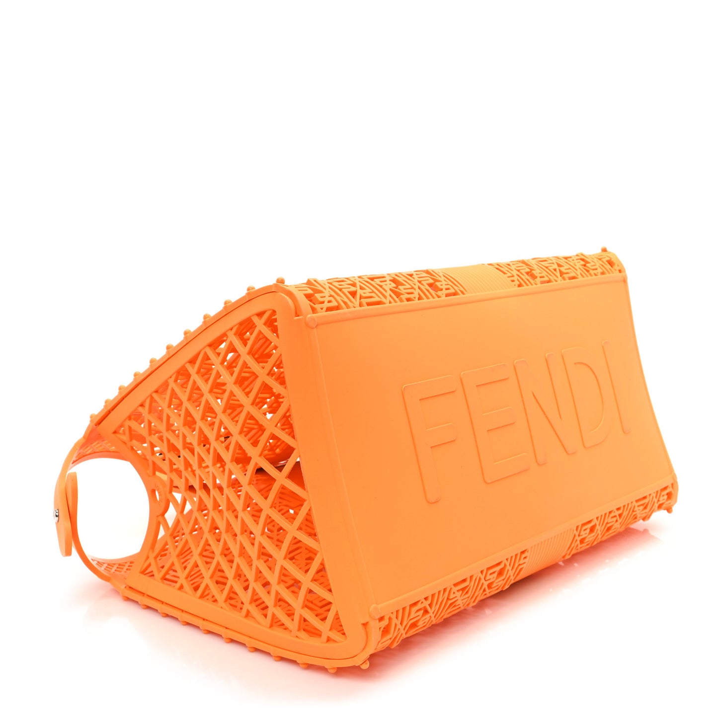Recycled Plastic Forty8 Basket Orange