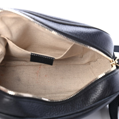 Gucci Pebbled Calfskin Small Soho Disco Bag Black 5 of 9