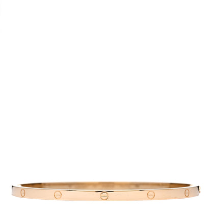 Cartier 18K Yellow Gold Small LOVE Bracelet 19 1 of 4