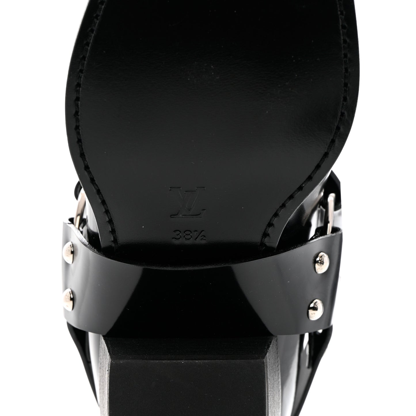 Calfskin Monogram Rhapsody Ankle Boots 38.5 Black