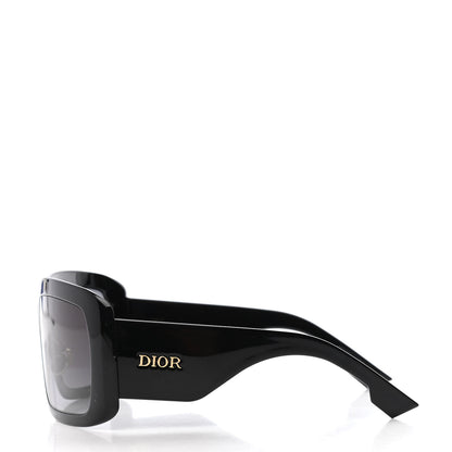 Christian Dior Acetate DiorSo Light 2 Shield Sunglasses Black 3 of 6