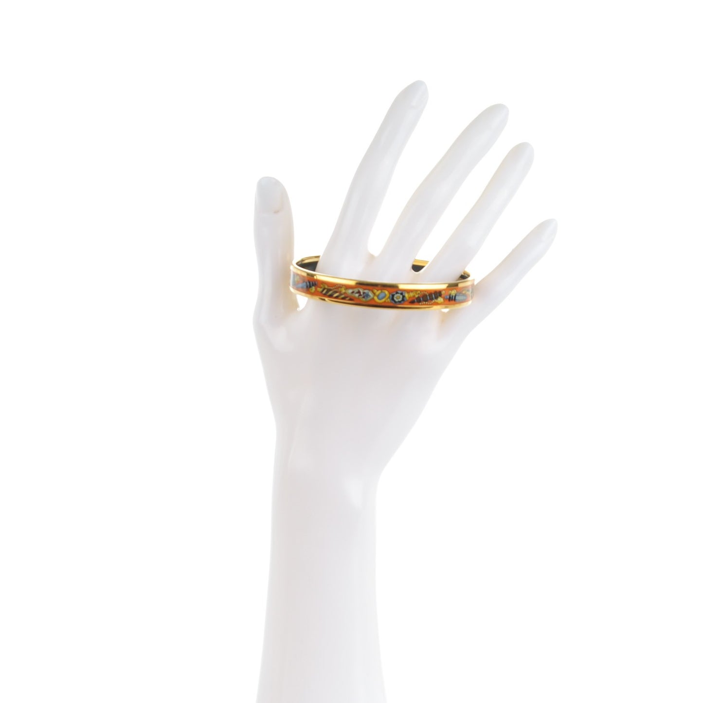 Enamel Printed Narrow Qu' Importe Le Falcon Bracelet 70
