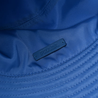 Prada Nylon Reversible Bucket Hat M Blue 8 of 8