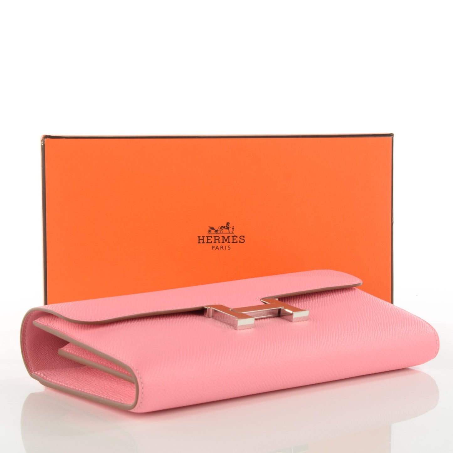 Epsom Constance Long Wallet Rose Confetti