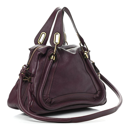 Chloe Calfskin Medium Paraty Purple 3 of 18