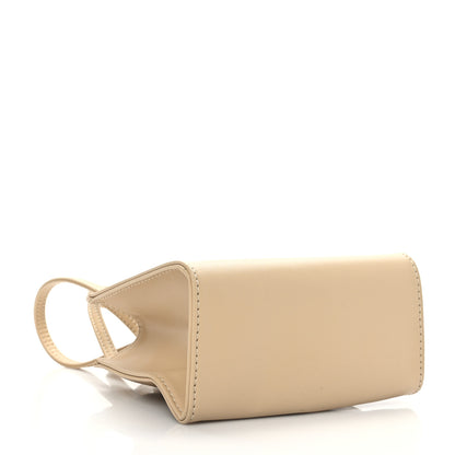 Telfar Vegan Leather Small Shopping Bag Cream 4 of 8