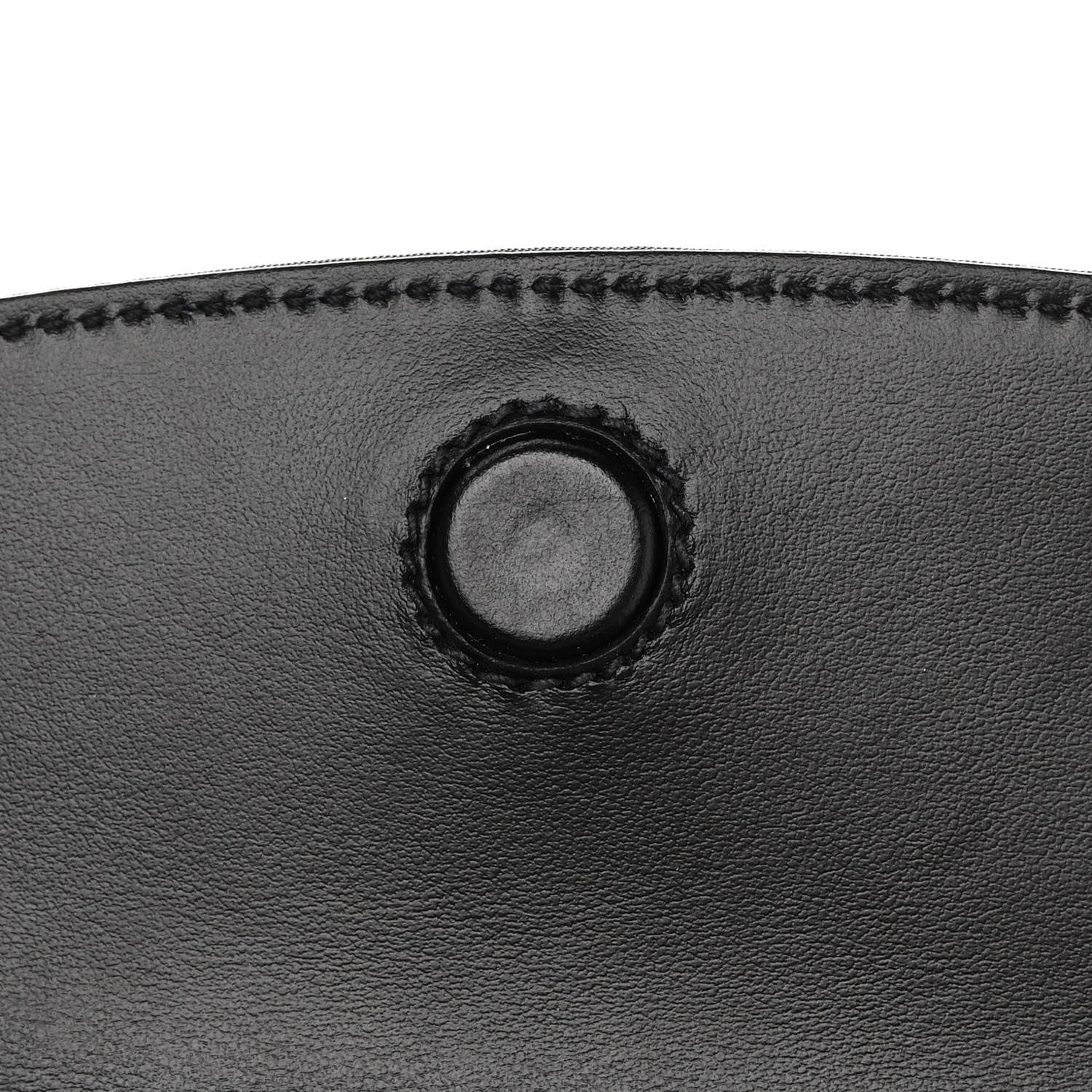 Prada Tessuto Nylon Vitello Crossbody Bag Black 10 of 10