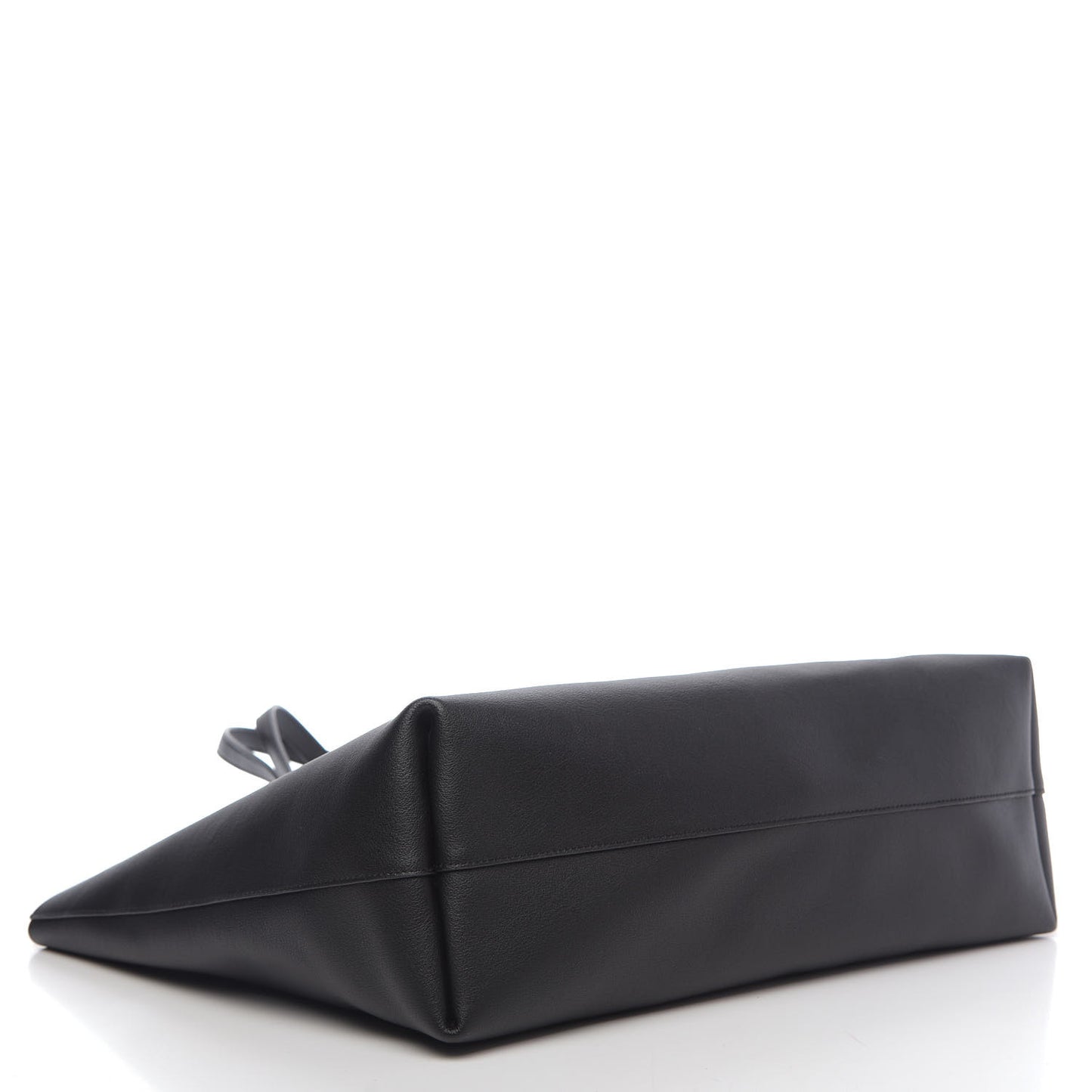 Calfskin Large Shopping Tote Black