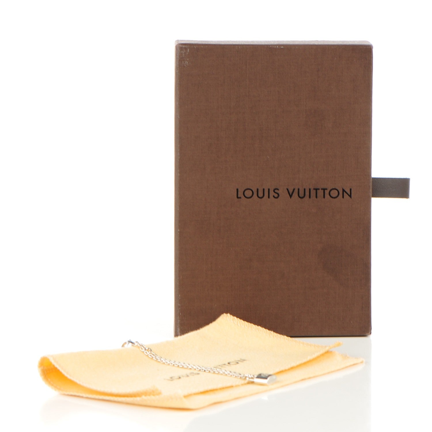 Louis Vuitton Sterling Silver Lockit Bracelet 5 of 5