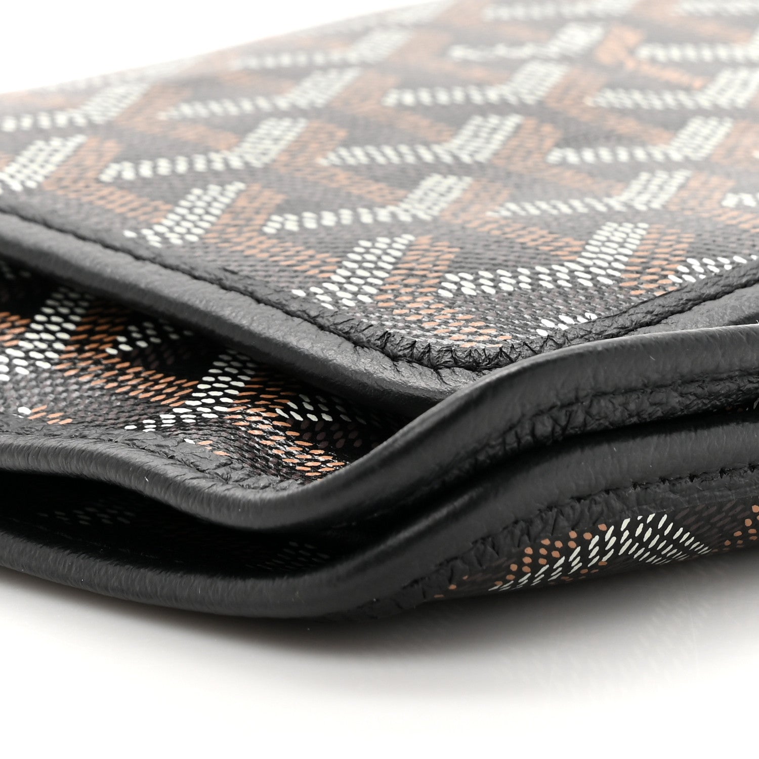 Goyard Goyardine Plumet Wallet Clutch Black 10 of 12