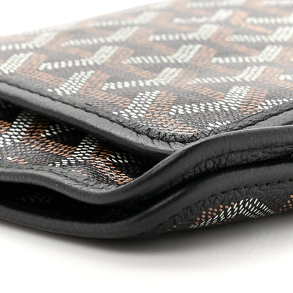 Goyard Goyardine Plumet Wallet Clutch Black 10 of 12