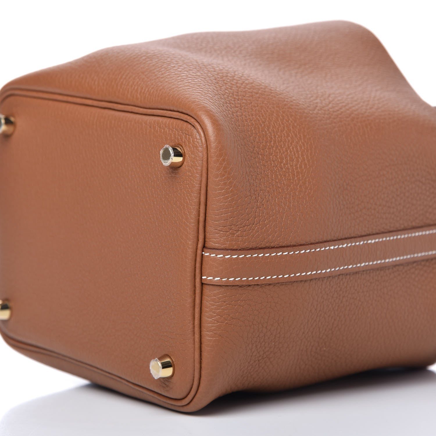 Hermes Taurillon Clemence Picotin Lock 18 PM Gold 7 of 10