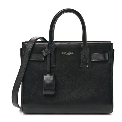 Saint Laurent Grain de Poudre Nano Sac De Jour Black 1 of 9