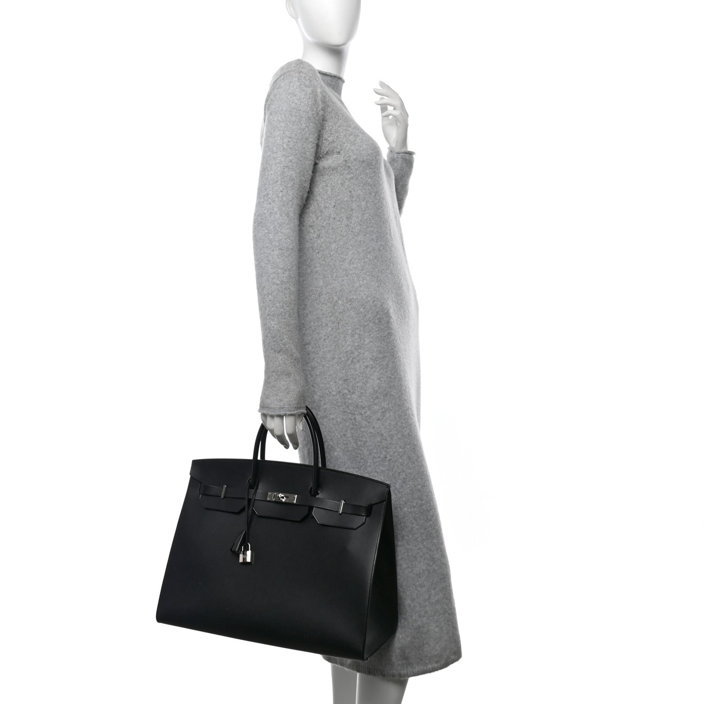 Vache Hunter Birkin Sellier 40 Black