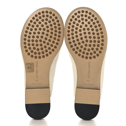 Bottega Veneta Nappa Dot Sock Mules 37 White 6 of 9