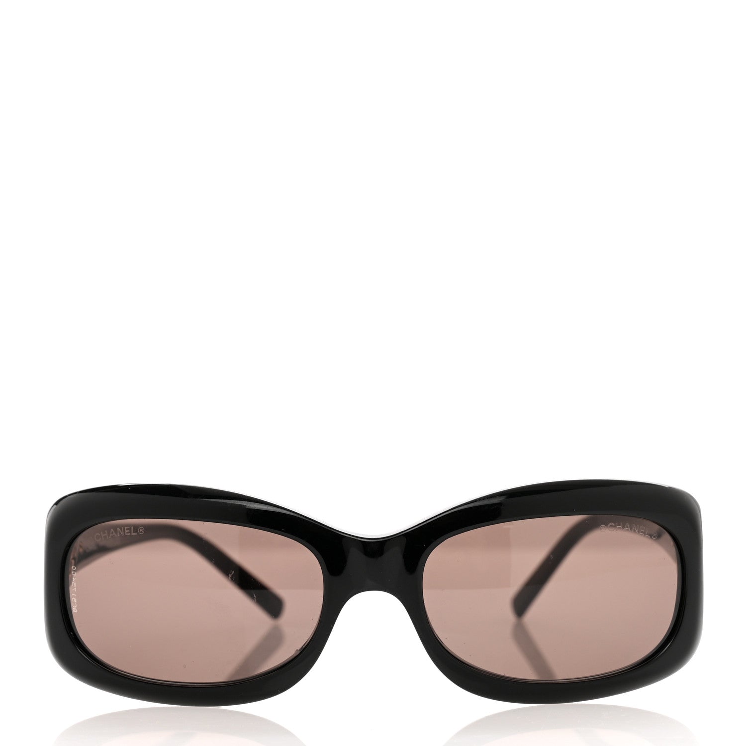 Chanel Crystal Camellia CC Sunglasses 5127-B Black 2 of 6