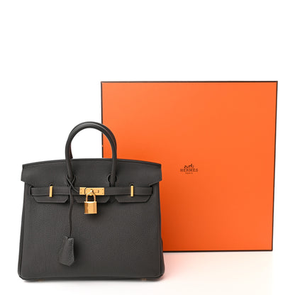 Hermes Togo Birkin 25 Graphite 11 of 11