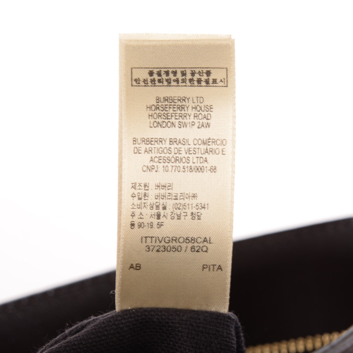 Burberry Haymarket Check Medium Golderton Tote 9 of 10