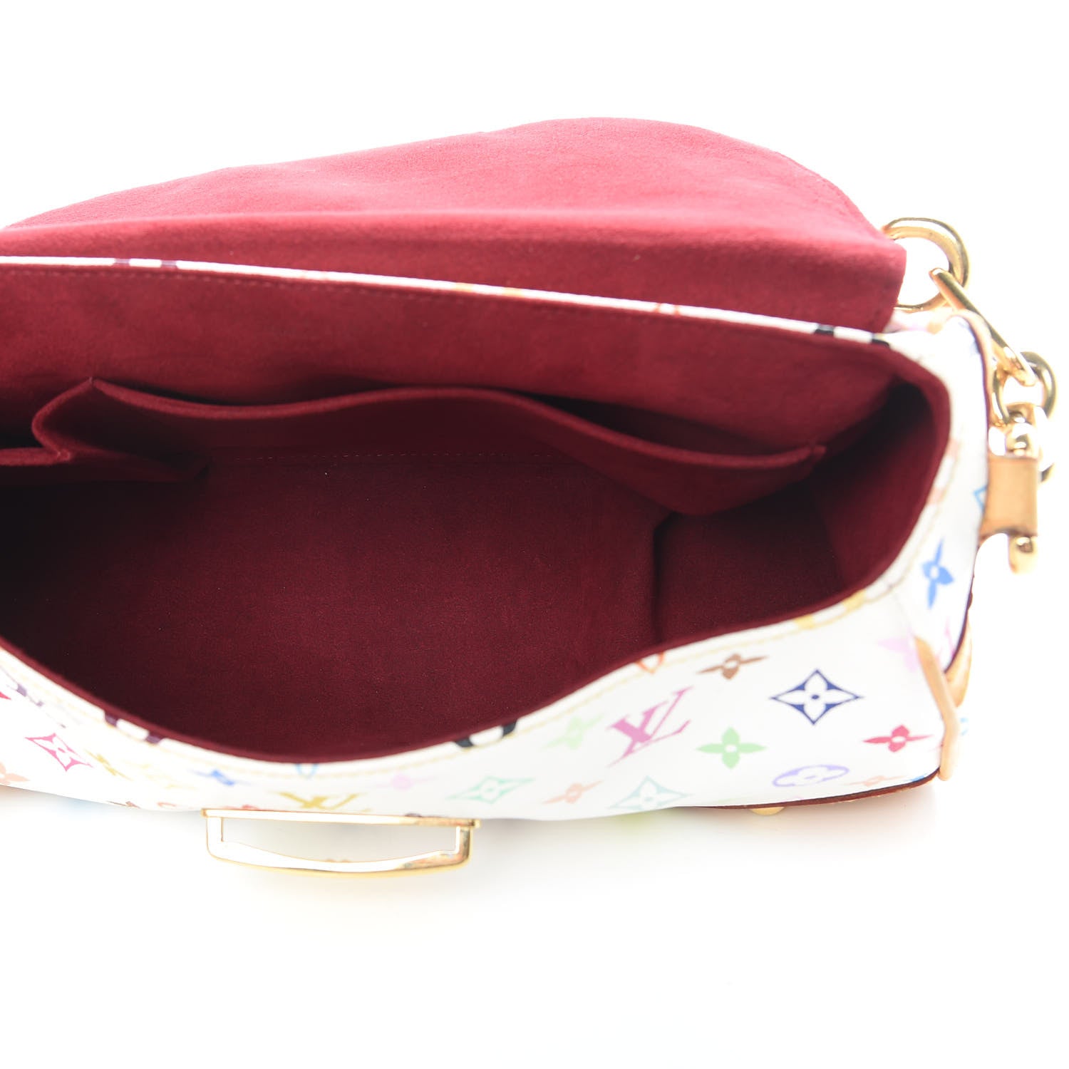 Louis Vuitton Monogram Multicolor Beverly MM White 5 of 16